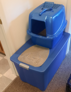 Raised Litter Box